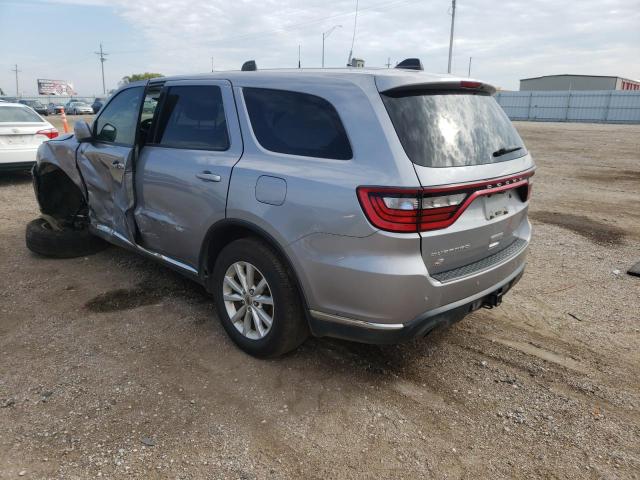 1C4SDJFT9KC701450 - 2019 DODGE DURANGO SS GRAY photo 3