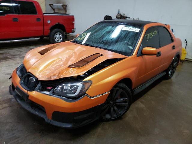 JF1GD70666L515775 - 2006 SUBARU IMPREZA WR ORANGE photo 2