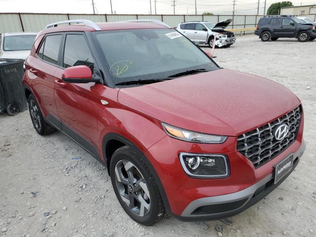 KMHRC8A35NU178617 - 2022 HYUNDAI VENUE SEL RED photo 1