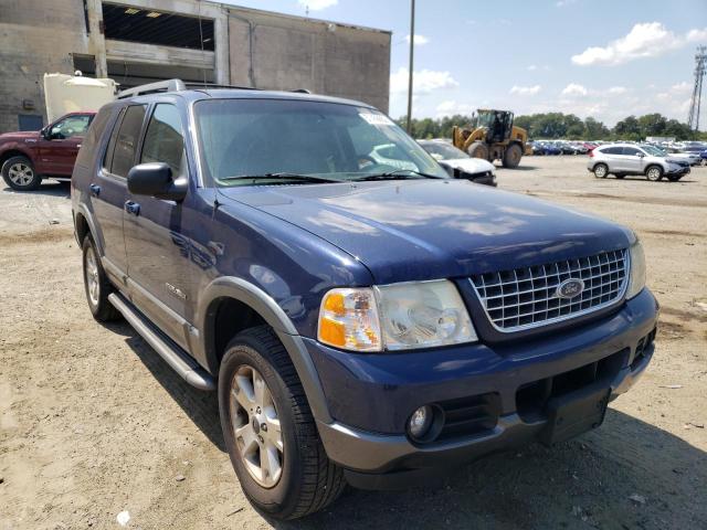 1FMDU73E85UA67429 - 2005 FORD EXPLORER BLUE photo 1