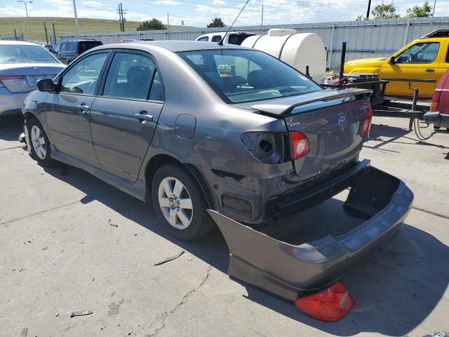 1NXBR32E47Z841410 - 2007 TOYOTA COROLLA S CHARCOAL photo 3