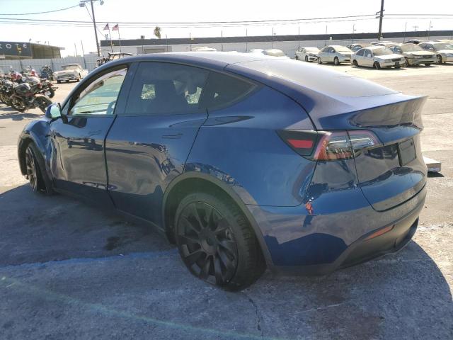 5YJYGDEE7MF213335 - 2021 TESLA MODEL Y أزرق صورة 3