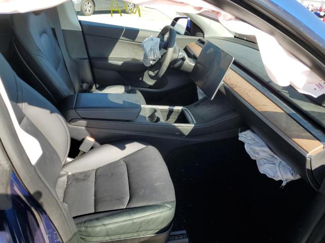 5YJYGDEE7MF213335 - 2021 TESLA MODEL Y أزرق صورة 5