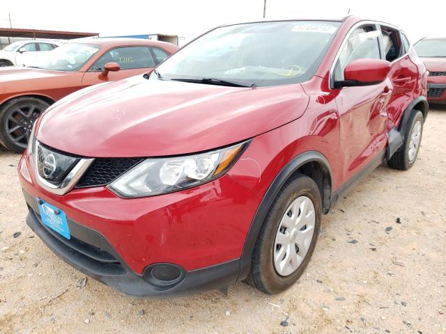 JN1BJ1CP8JW159838 - 2018 NISSAN ROGUE RED photo 2