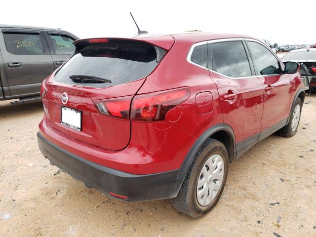 JN1BJ1CP8JW159838 - 2018 NISSAN ROGUE RED photo 4