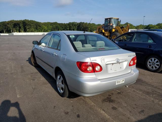 2T1BR32E55C359818 - 2005 TOYOTA COROLLA CE SILVER photo 3