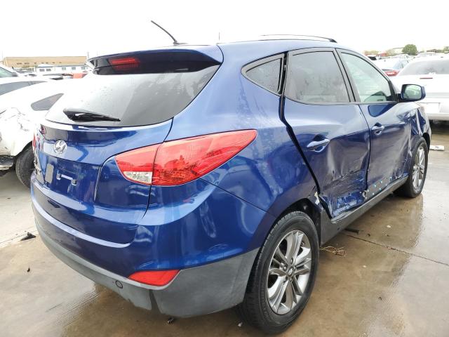 KM8JU3AG3FU968855 - 2015 HYUNDAI TUCSON LIM BLUE photo 4