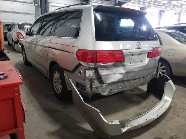 5FNRL38688B076510 - 2008 HONDA ODYSSEY EX SILVER photo 3