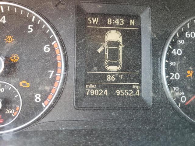 WVWBW7AH1CV001833 - 2012 VOLKSWAGEN EOS KOMFOR შავი ფოტო 8