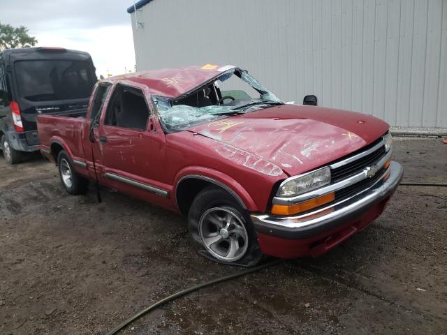 1GCCS1945W8168908 - 1998 CHEVROLET S TRUCK S1 MAROON photo 1