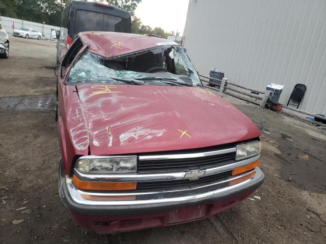 1GCCS1945W8168908 - 1998 CHEVROLET S TRUCK S1 MAROON photo 7