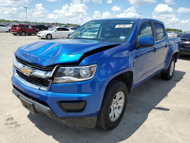 1GCGSCEN7J1140752 - 2018 CHEVROLET COLORADO L BLUE photo 2