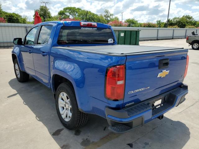 1GCGSCEN7J1140752 - 2018 CHEVROLET COLORADO L BLUE photo 3