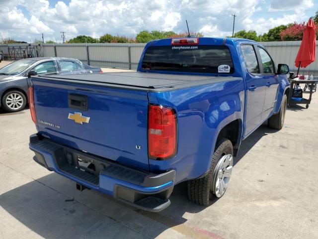 1GCGSCEN7J1140752 - 2018 CHEVROLET COLORADO L BLUE photo 4