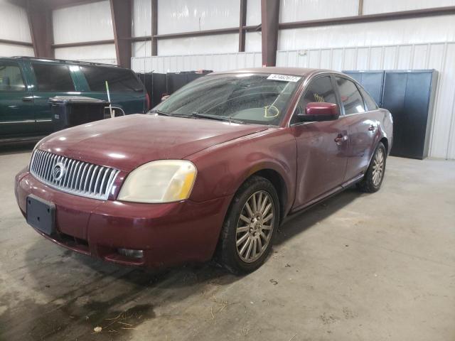 1MEHM42147G607538 - 2007 MERCURY MONTEGO PR 勃艮第红 照片 2