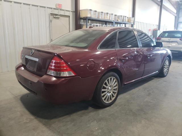 1MEHM42147G607538 - 2007 MERCURY MONTEGO PR 勃艮第红 照片 4