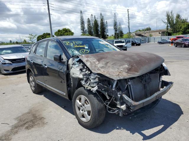 JN8AS5MV9DW618443 - 2013 NISSAN ROGUE S BLACK photo 1