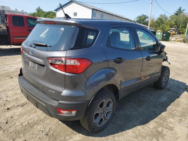 MAJ6S3FL1LC370602 - 2020 FORD ECOSPORT S CHARCOAL photo 4