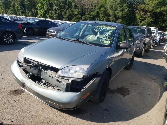 1FAFP34NX5W295079 - 2005 FORD FOCUS ZX4 GRAY photo 2