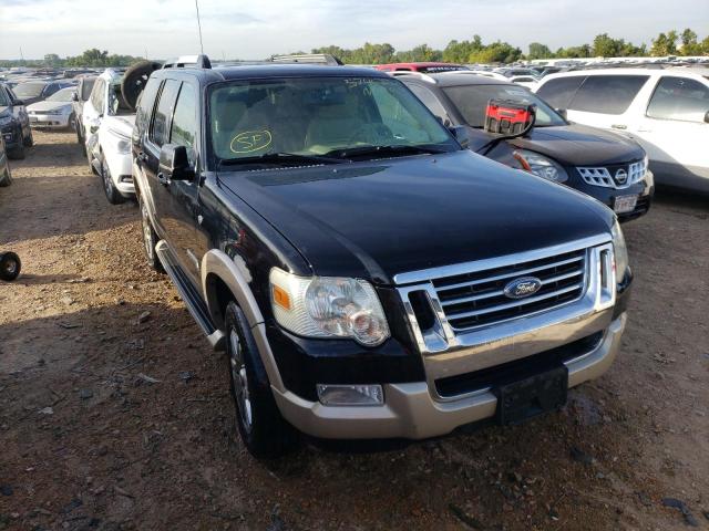 1FMEU74897UA61218 - 2007 FORD EXPLORER E BLACK photo 1