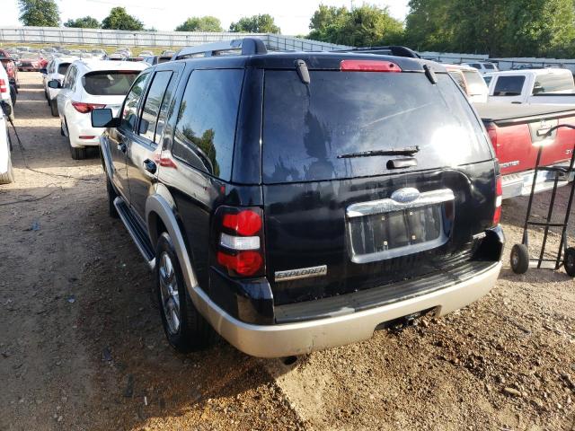 1FMEU74897UA61218 - 2007 FORD EXPLORER E BLACK photo 3