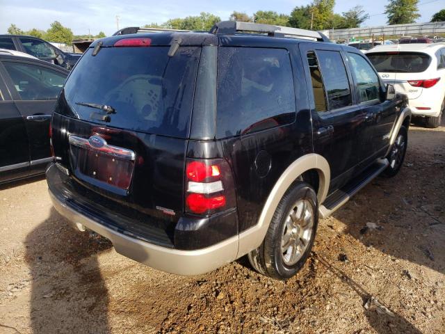 1FMEU74897UA61218 - 2007 FORD EXPLORER E BLACK photo 4