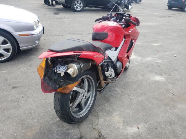 JH2RC46454M600244 - 2004 HONDA VFR800 A RED photo 4