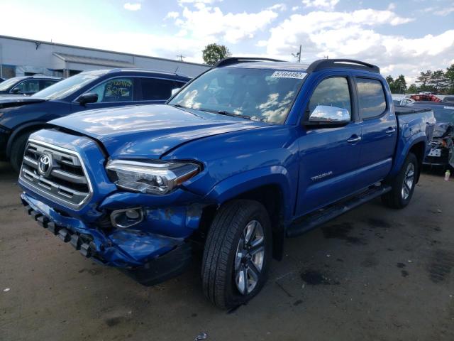 3TMGZ5AN1HM047817 - 2017 TOYOTA TACOMA DOU 蓝色 照片 2