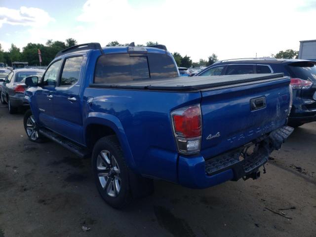 3TMGZ5AN1HM047817 - 2017 TOYOTA TACOMA DOU 蓝色 照片 3