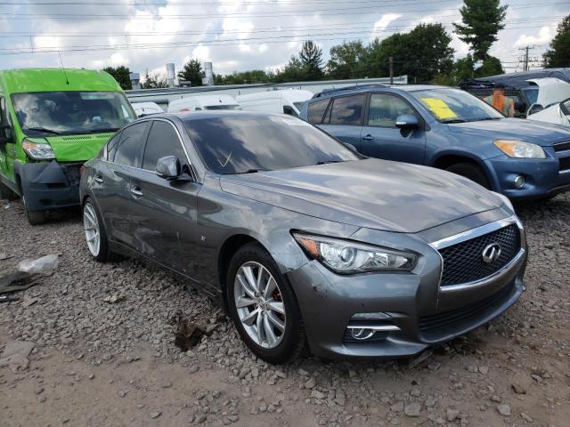 JN1BV7AP3FM348264 - 2015 INFINITI Q50 BASE SILVER photo 1