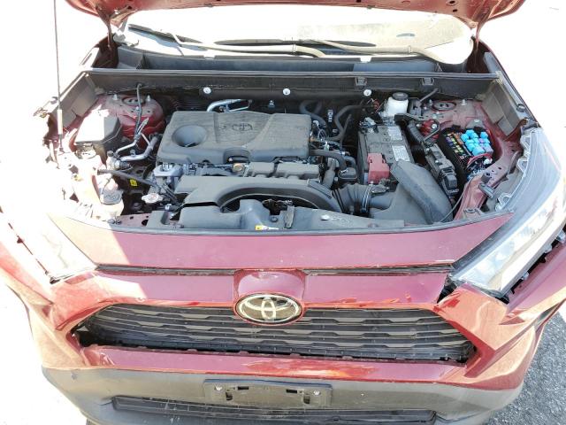 2T3C1RFV6LW060334 - 2020 TOYOTA RAV4 XLE P RED photo 7