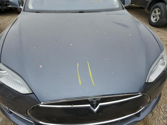 5YJSA1H29EFP65959 - 2014 TESLA MODEL S Մոխրագույն լուսանկար 7