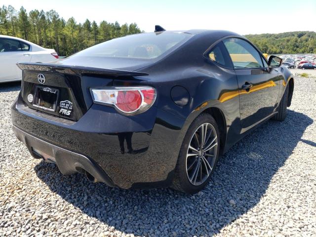 JF1ZNAA12F8710085 - 2015 TOYOTA SCION FR-S BLACK photo 4