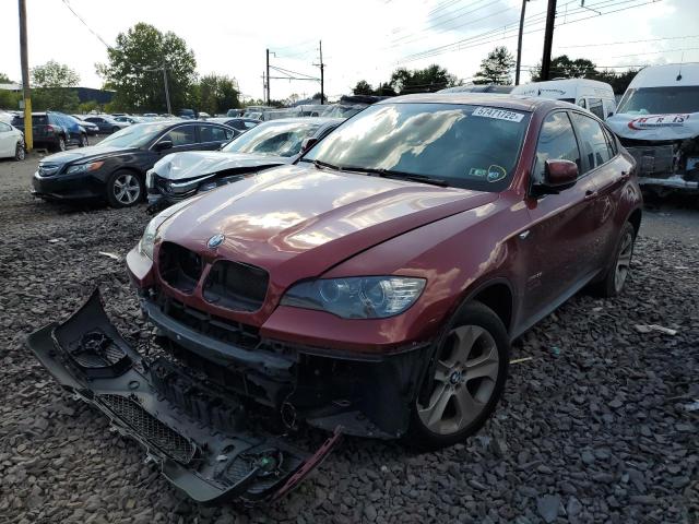 5UXFG2C56CL779284 - 2012 BMW X6 XDRIVE3 MAROON photo 2