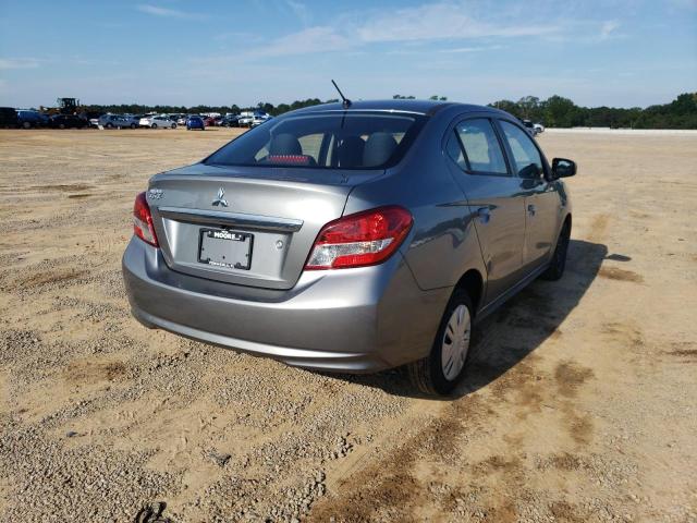 ML32F3FJ5LHF07920 - 2020 MITSUBISHI MIRAGE G4 GRAY photo 4