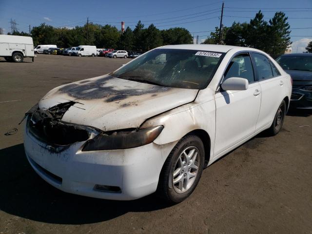 JTNBE46K373029460 - 2007 TOYOTA CAMRY CE WHITE photo 2