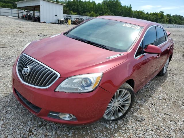 1G4PR5SK2D4170130 - 2013 BUICK VERANO CON BURGUNDY photo 2