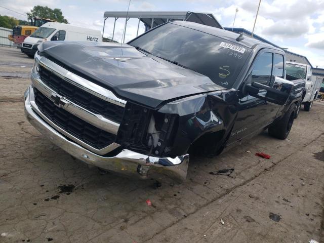 2GCRCREC0J1111398 - 2018 CHEVROLET SILVERADO BLUE photo 2