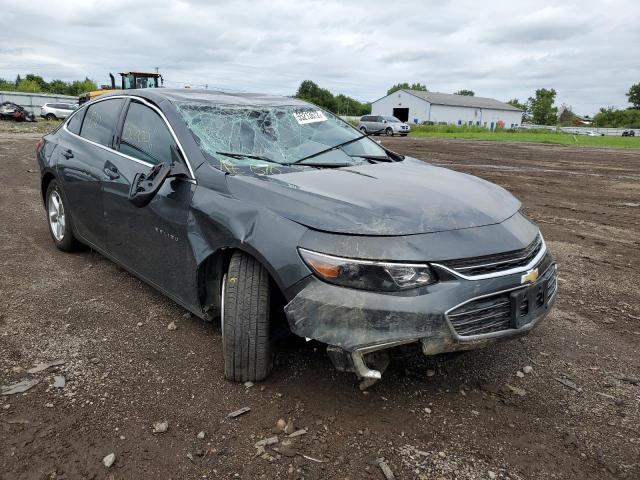 1G1ZB5ST2JF219796 - 2018 CHEVROLET MALIBU LS CHARCOAL photo 1