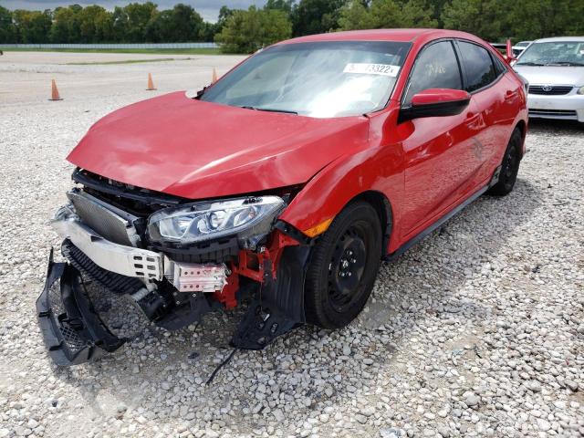 SHHFK7H40JU222348 - 2018 HONDA CIVIC SPOR RED photo 2