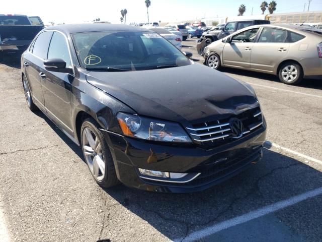 1VWCT7A37FC030168 - 2015 VOLKSWAGEN PASSAT SEL BLACK photo 1