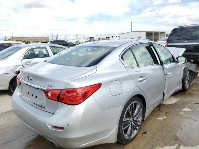 JN1EV7AP4HM739018 - 2017 INFINITI Q50 PREMIU SILVER photo 4