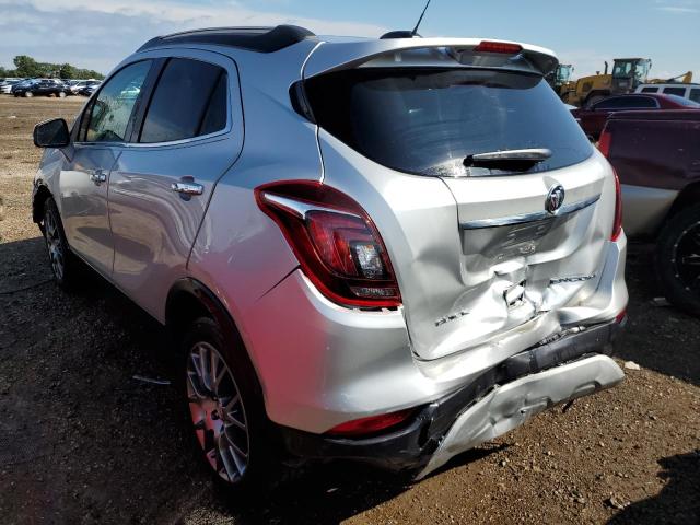 KL4CJ1SB5JB647413 - 2018 BUICK ENCORE SPO SILVER photo 3