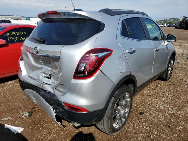 KL4CJ1SB5JB647413 - 2018 BUICK ENCORE SPO SILVER photo 4