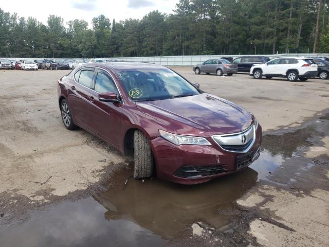 19UUB3F58FA002180 - 2015 ACURA TLX TECH BURGUNDY photo 1