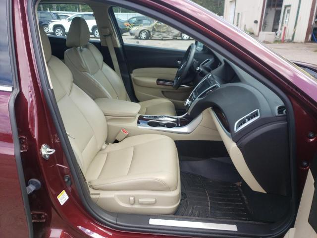 19UUB3F58FA002180 - 2015 ACURA TLX TECH BURGUNDY photo 5