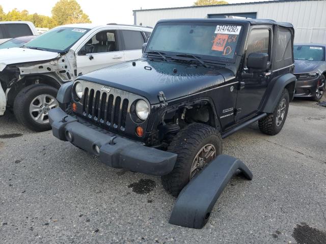 1C4AJWAG0CL246968 - 2012 JEEP WRANGLER S BLACK photo 2