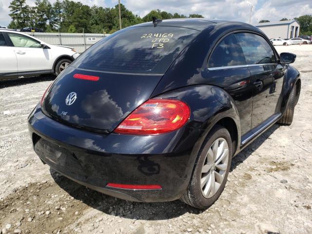 3VWJA7AT7FM634749 - 2015 VOLKSWAGEN BEETLE TDI BLACK photo 4