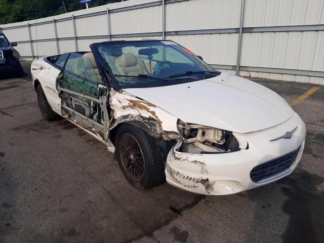 1C3EL65R23N563652 - 2003 CHRYSLER SEBRING WHITE photo 1