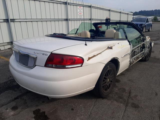 1C3EL65R23N563652 - 2003 CHRYSLER SEBRING WHITE photo 4